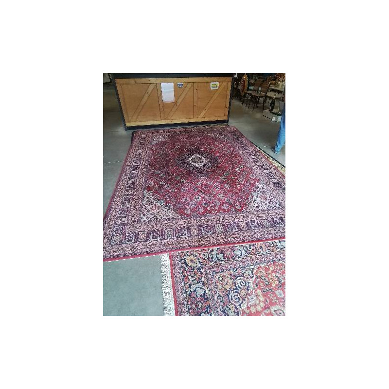 TAPIS LAINE ROUGE BLEU ECRU 350X250CM