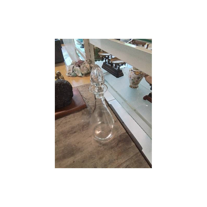 CARAFE VERRE SOUFFLÉ GRAVÉ 