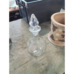 CARAFE VERRE GRAVÉ 