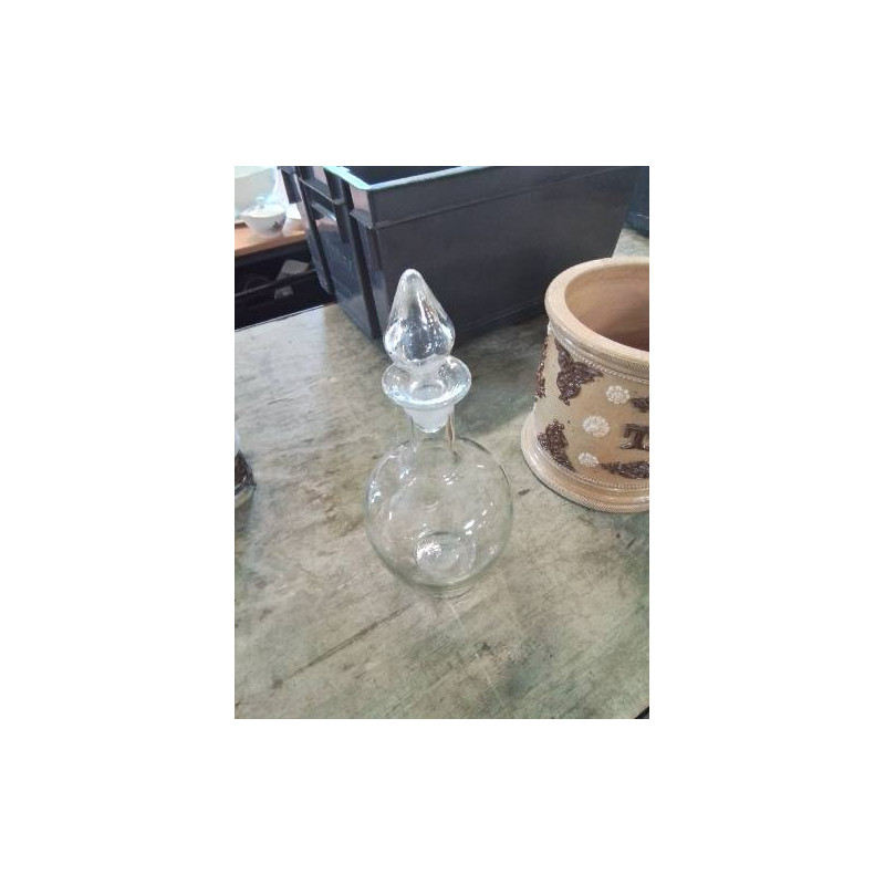 CARAFE VERRE GRAVÉ 