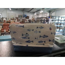 POCHETTE MATELASSÉE POISSON