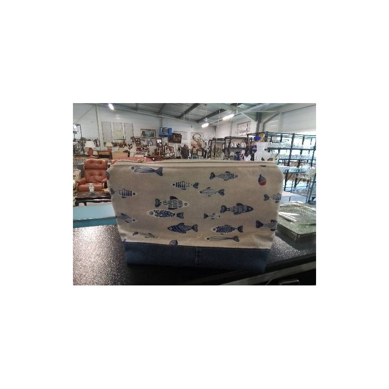 POCHETTE MATELASSÉE POISSON