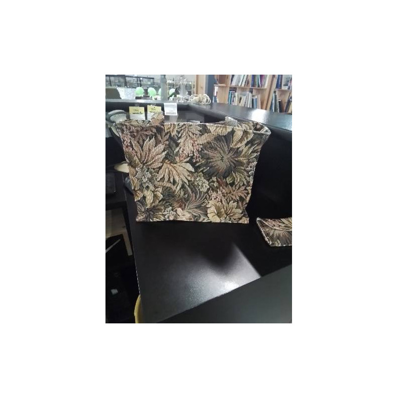SAC TISSU FLEURS