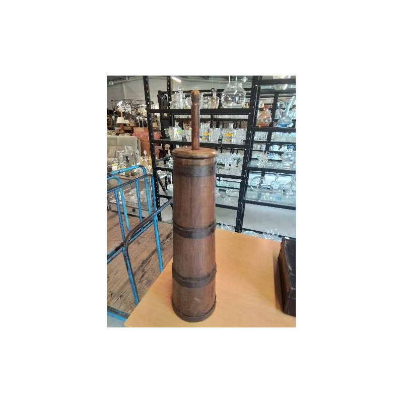 BARATTE A BEURRE BOIS CERCLÉ XXE