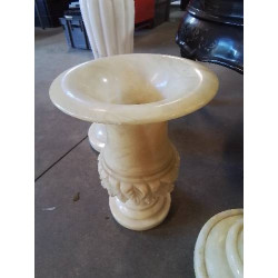 VASE ALBATRE ECRU STYLE...
