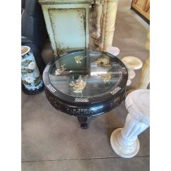 TABLE BASSE RONDE BOIS...