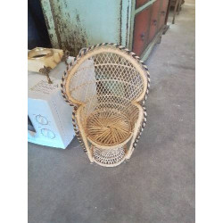  FAUTEUIL DE POUPEE  OSIER