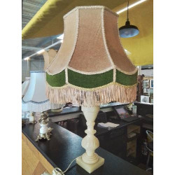LAMPE ALBATRE ECRU AJ ROSE...