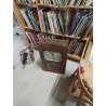 CARILLON VEDETTE BOIS GRAVÉ ANNÉES 40 