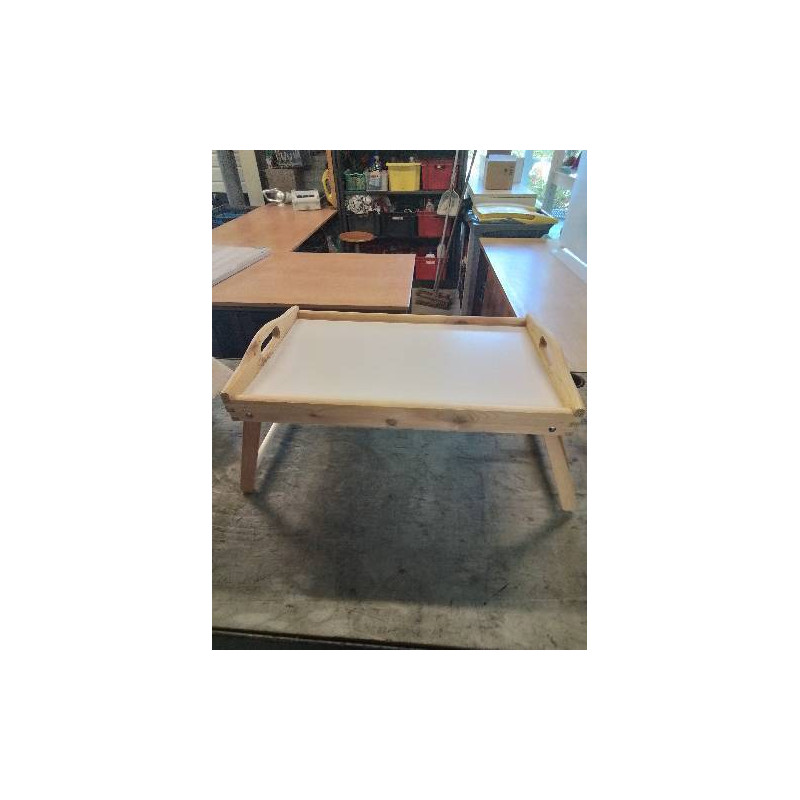 PLATEAU DE LIT PLIANT BOIS CLAIR