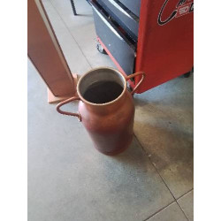BROC A LAIT MÉTAL ORANGÉ 