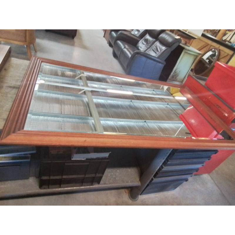 MIROIR RECTANGULAIRE BOIS MOULURÉ 142.5X82.5