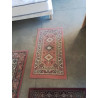 TAPIS ROSE BEIGE NOIR 58X11O