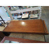 TABLE RECTANGULAIRE A ENTRETOISE PIEDS TOURNÉS 2 RALLONGES DE 40 CM