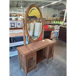 COIFFEUSE ART  DECO PLATEAU...