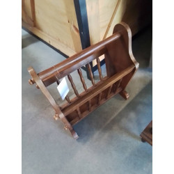 PORTE REVUES BOIS A BARREAUX 