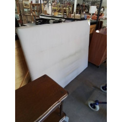 TETE DE LIT PU TAUPE 160X120CM