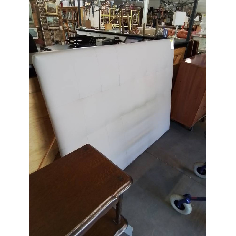 TETE DE LIT PU TAUPE 160X120CM