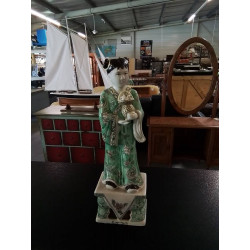 STATUETTE PORCELAINE CHINE...