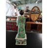 STATUETTE PORCELAINE CHINE PERSONNAGE DE LA FAMILLE VERTE