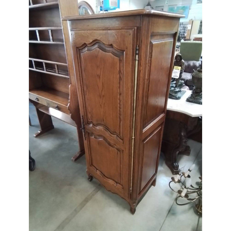 BONNETIÈRE LINGERE BOIS CLAIR MOULURÉ STYLE RÉGENCE 