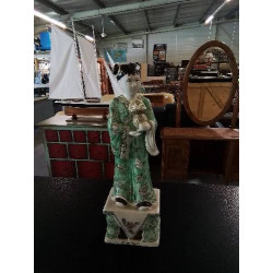 STATUETTE PORCELAINE CHINE...