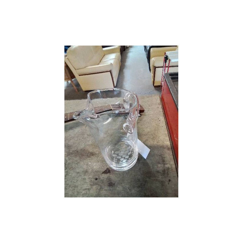 CARAFE VERRE SOUFFLÉ GRAVÉ 