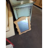 MIROIR BOIS CLAIR CHANTOURNÉ 