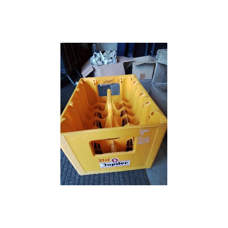 PORTE BOUTEILLES RÉSINE JAUNE JUPILER