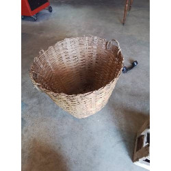 PANIÈRE RONDE VANNERIE 66X48CM
