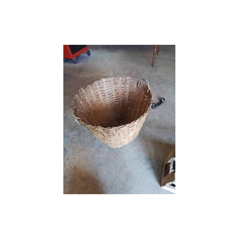PANIÈRE RONDE VANNERIE 66X48CM