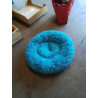 PANIER POUR ANIMAUX TISSU BLEU