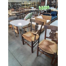FAUTEUIL DE CHEMINÉE BOIS...