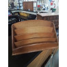RANGE COURRIER DE BUREAU BOIS CLAIR 4 COMPARTIMENTS