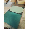 SOUS MAIN CUIR VERT