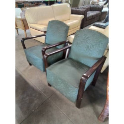 PAIRE DE FAUTEUILS ART DECO...