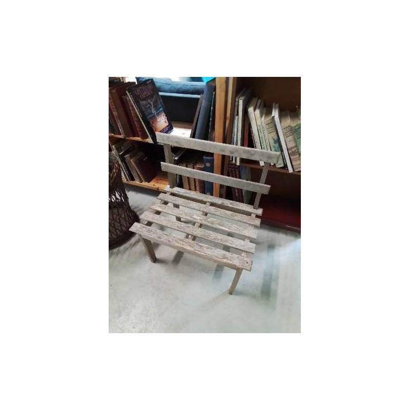 BANC DE JARDIN ENFANT BOIS A LATTES 