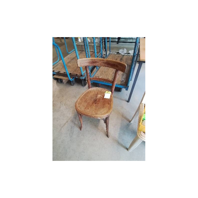 CHAISE BISTROT BOIS BAUMANN EN L\'ÉTAT DÉBUT XXE