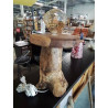 LAMPE PIED TRONC