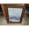 HUILE SUR TOILE IMPRESSION FUGITIVE LE STRAT GEORGES