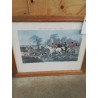 GRAVURE CHASSE A COUR D’APRES J.HARRIS