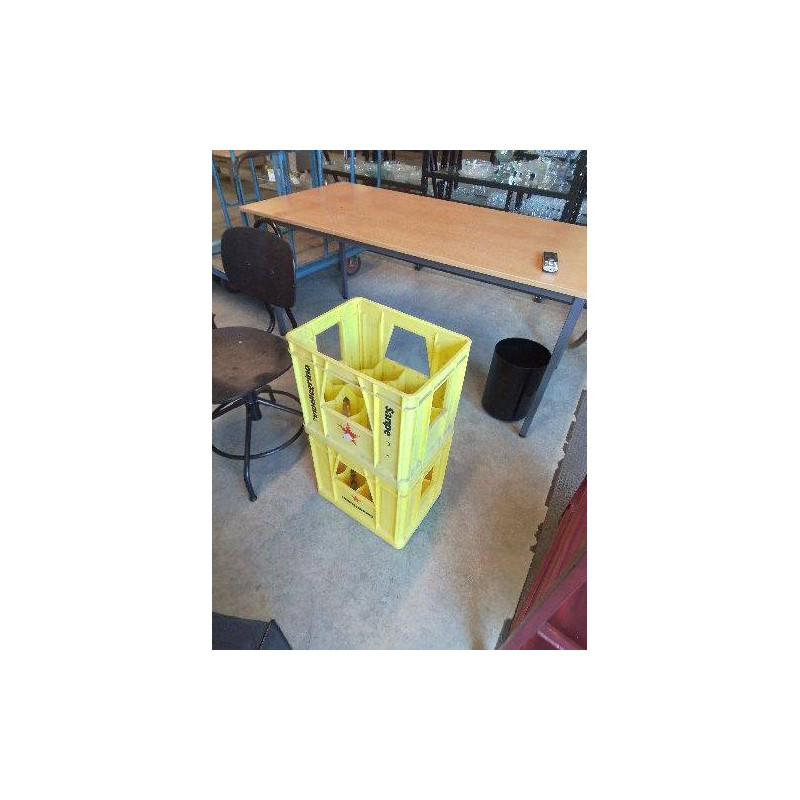 CASIER A BOUTEILLES RÉSINE JAUNE SANPRLLEGRINO
