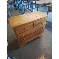 COMMODE PIN 5 TIROIRS 