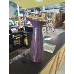 LAMPE CÉRAMIQUE MAUVE 