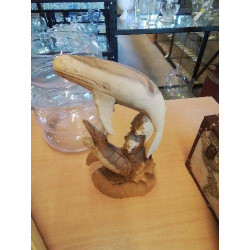 STATUETTE BALEINE ET TORTUE...