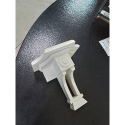 CONSOLE MURAL BOIS BLANC