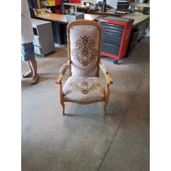VOLTAIRE  TISSU BEIGE A...