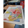 CARTE SCOLAIRE MASSIF CENTRAL PAR PAUL KAEPPELIN IMPRIMERIES MICHARD