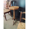 CONSOLE OCTOGONALE TRIPODE BOIS  