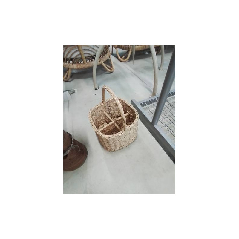 PORTE BOUTEILLES 4 BTS OSIER